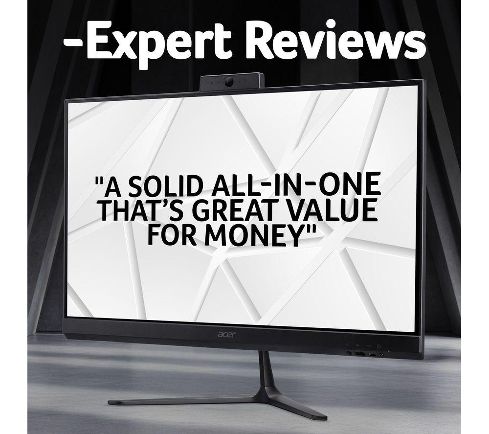 ACER Aspire C27-B 27" All-in-One PC - Intel&reg; Core&trade; 5, 512 GB SSD, Black image number 5 of 7