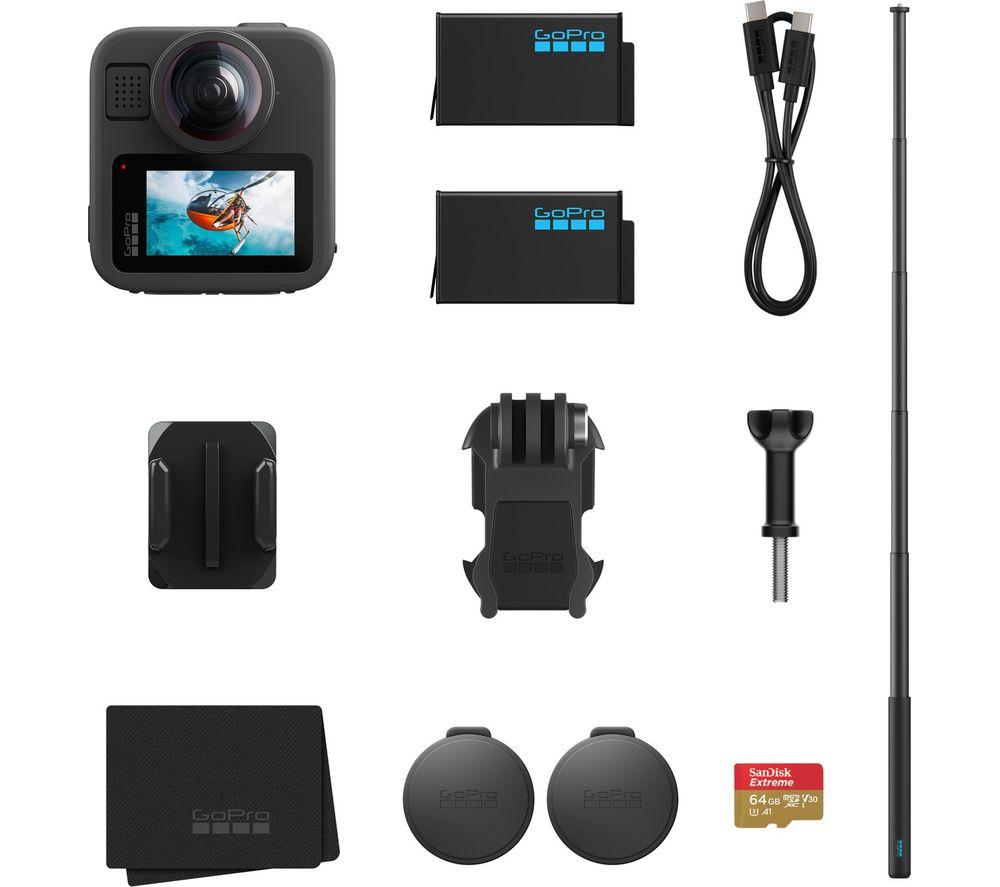 GOPRO MAX2 360 True 8K Action Camera & Accessories Bundle