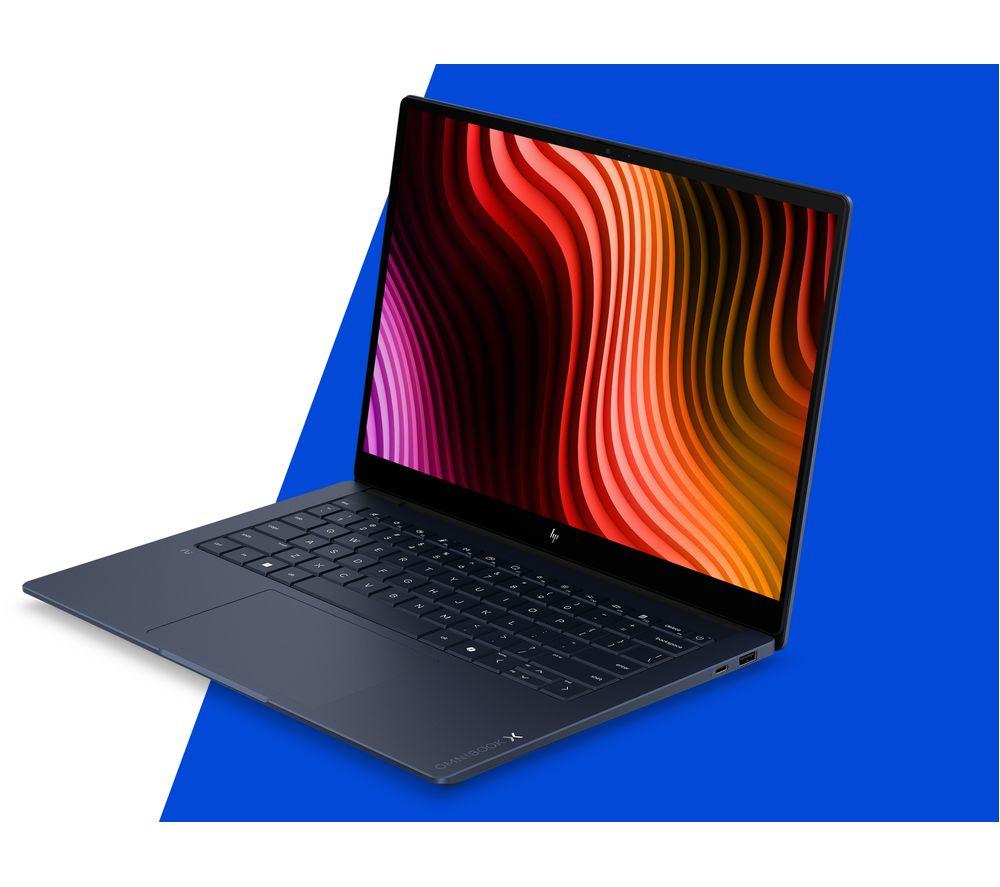 HP OmniBook X NGAI 14" Laptop, Copilot + PC - Intel&reg; Core&trade; Ultra 5, 1 TB SSD, Atmospheric Blue image number 10 of 24