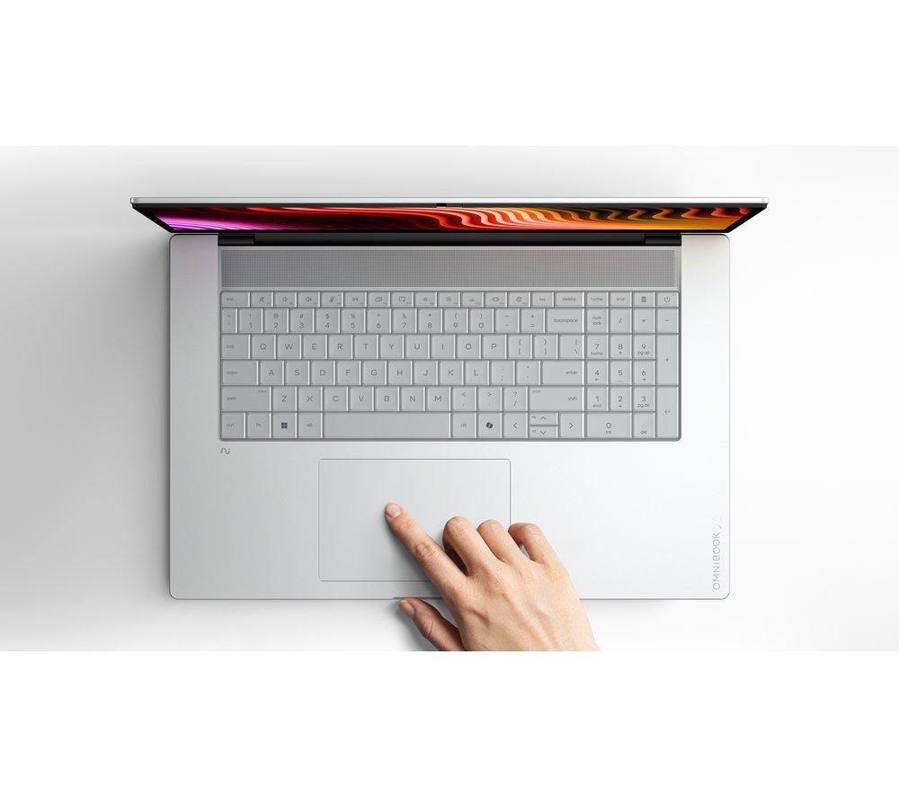 HP OmniBook X NGAI 17.3" Laptop - Intel&reg; Core&trade; Ultra 7, 1 TB SSD, Silver image number 20 of 25