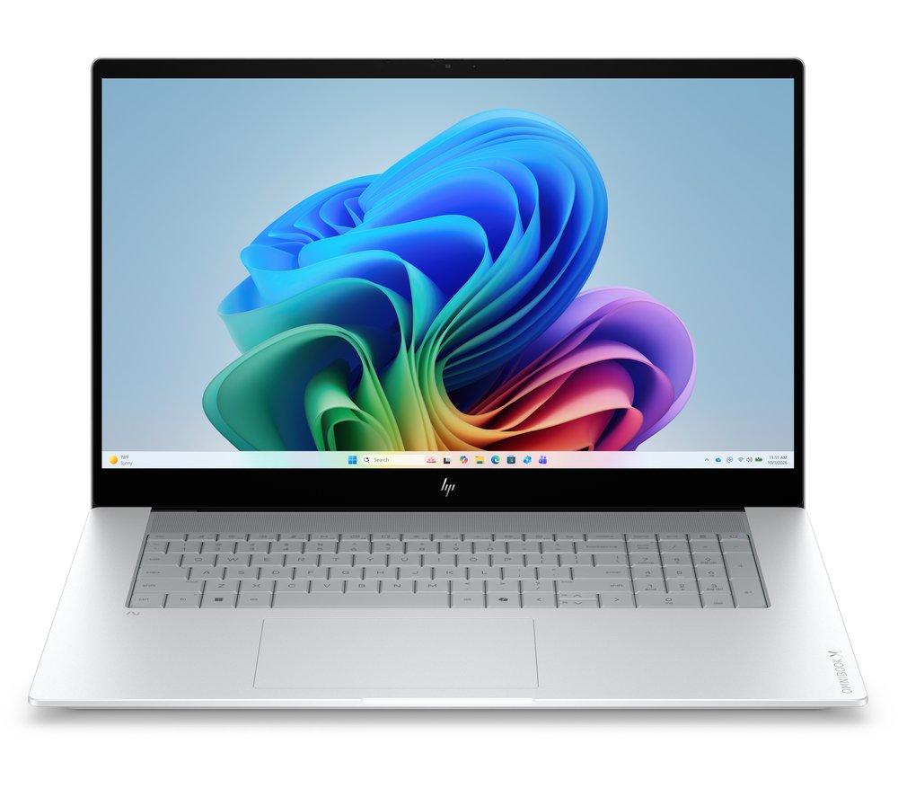 HP OmniBook X NGAI 17.3" Laptop - Intel&reg; Core&trade; Ultra 7, 1 TB SSD, Silver image number 21 of 25