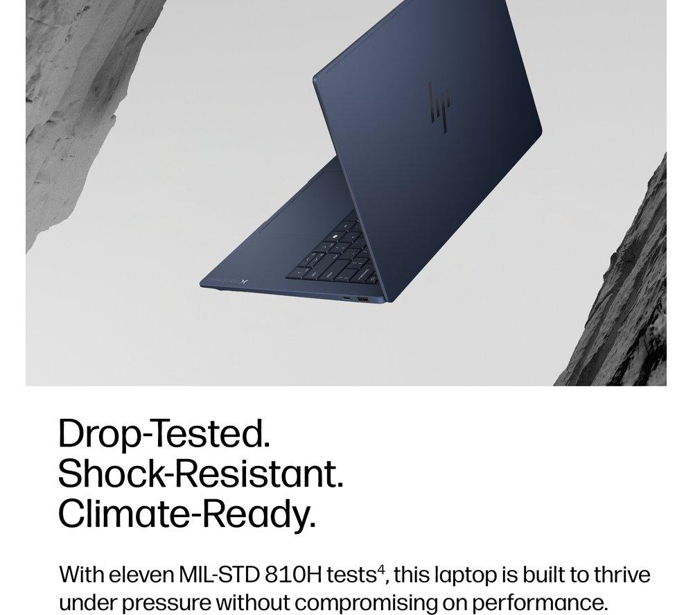 HP OmniBook X NGAI 14" Laptop, Copilot + PC - Intel&reg; Core&trade; Ultra 7, 1 TB SSD, Atmospheric Blue image number 12 of 28