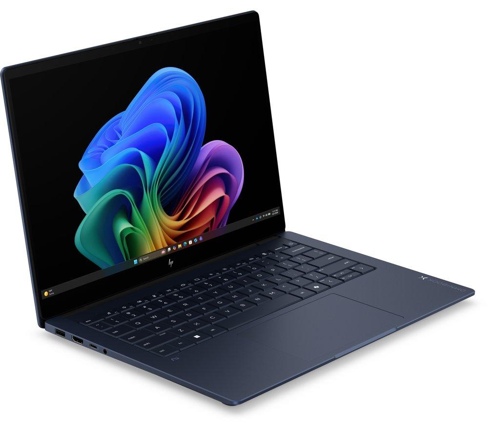HP OmniBook X NGAI 14" Laptop, Copilot + PC - Intel&reg; Core&trade; Ultra 7, 1 TB SSD, Atmospheric Blue image number 23 of 28
