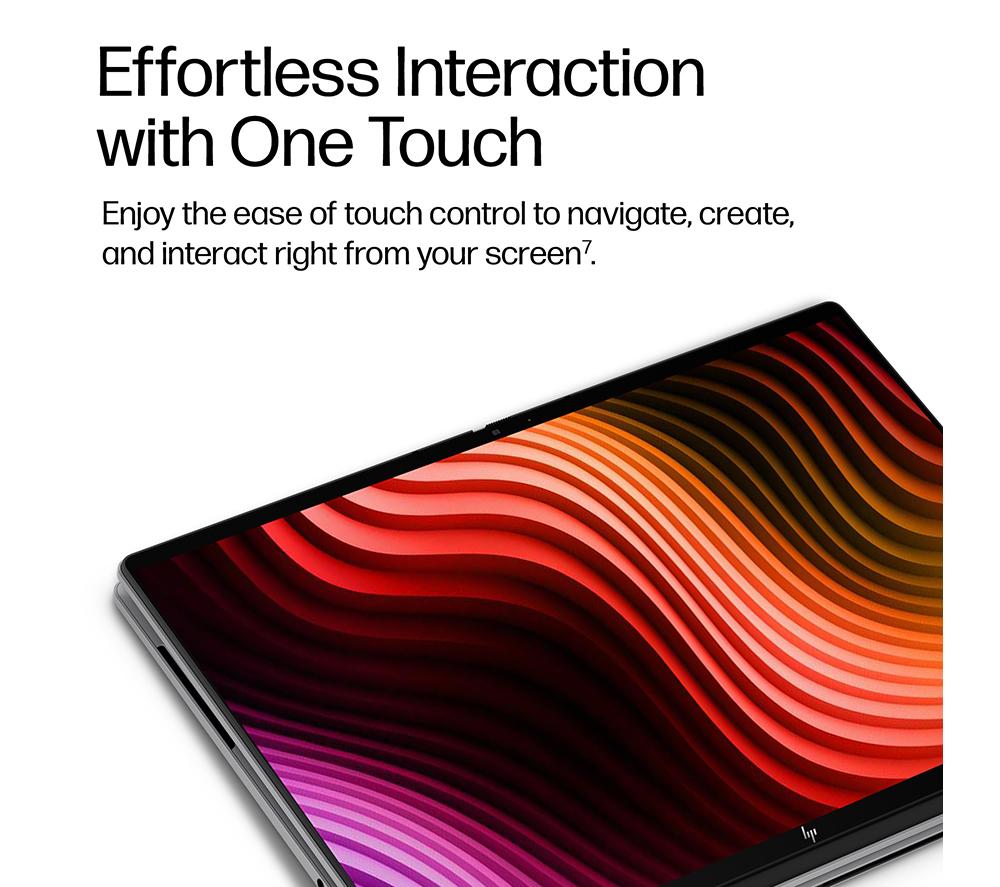 HP OmniBook X Flip NGAI 14" 2 in 1 Laptop - Intel&reg; Core&trade; Ultra 7, 1 TB SSD, Silver image number 9 of 26