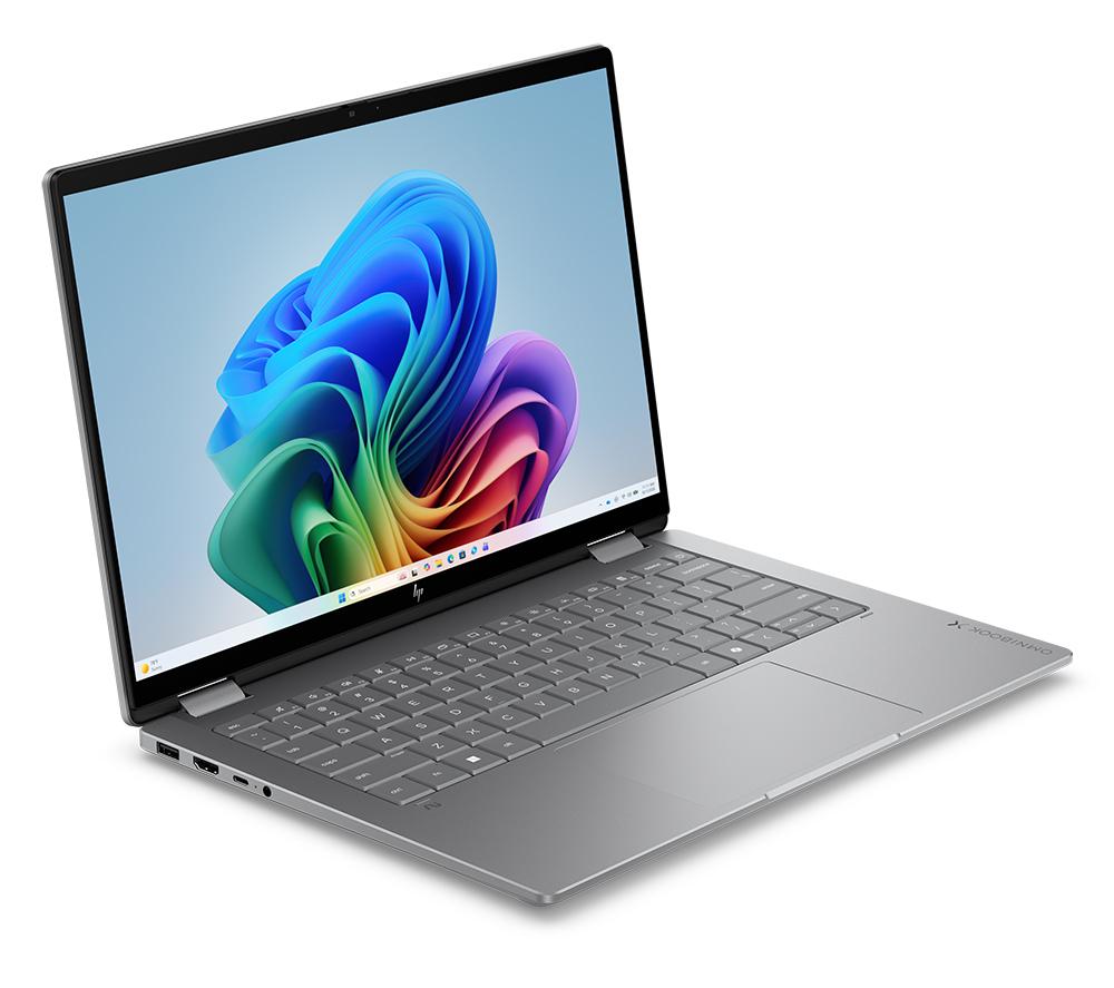 HP OmniBook X Flip NGAI 14" 2 in 1 Laptop - Intel&reg; Core&trade; Ultra 7, 1 TB SSD, Silver image number 24 of 26
