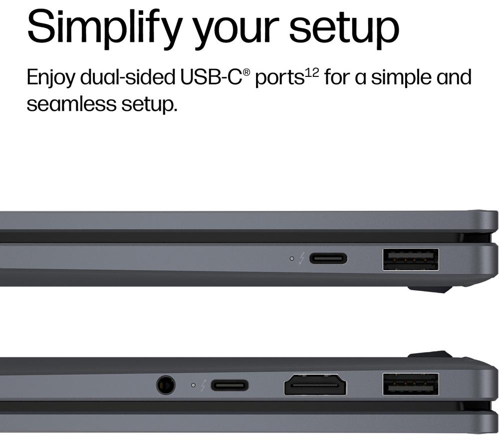 HP OmniBook X Flip NGAI 16" 2 in 1 Laptop - Intel&reg; Core&trade; Ultra 7, 1 TB SSD, Grey image number 11 of 25