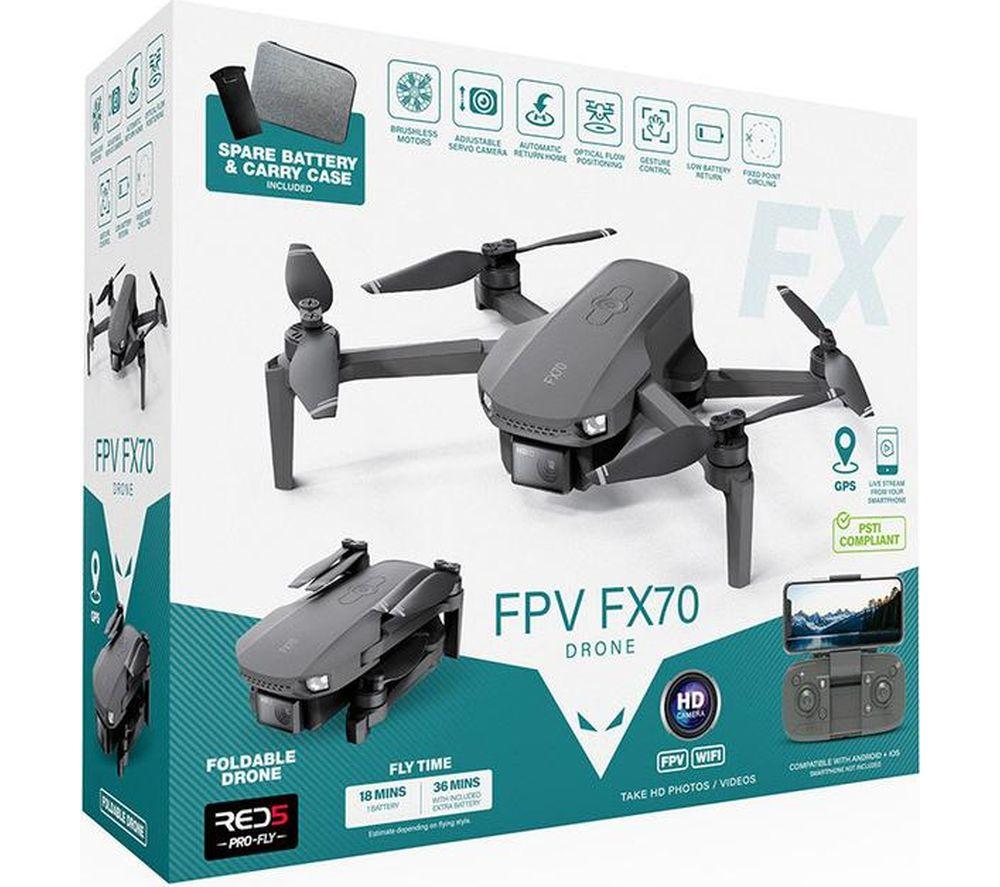 MENKIND RED5 FX70 FPV Drone - Black image number 2 of 11