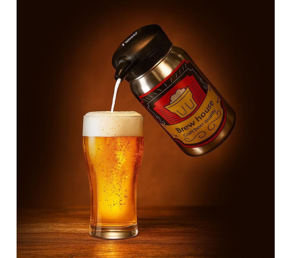 MENKIND Draft Wizard On The Go Beer Pourer image number 6 of 11