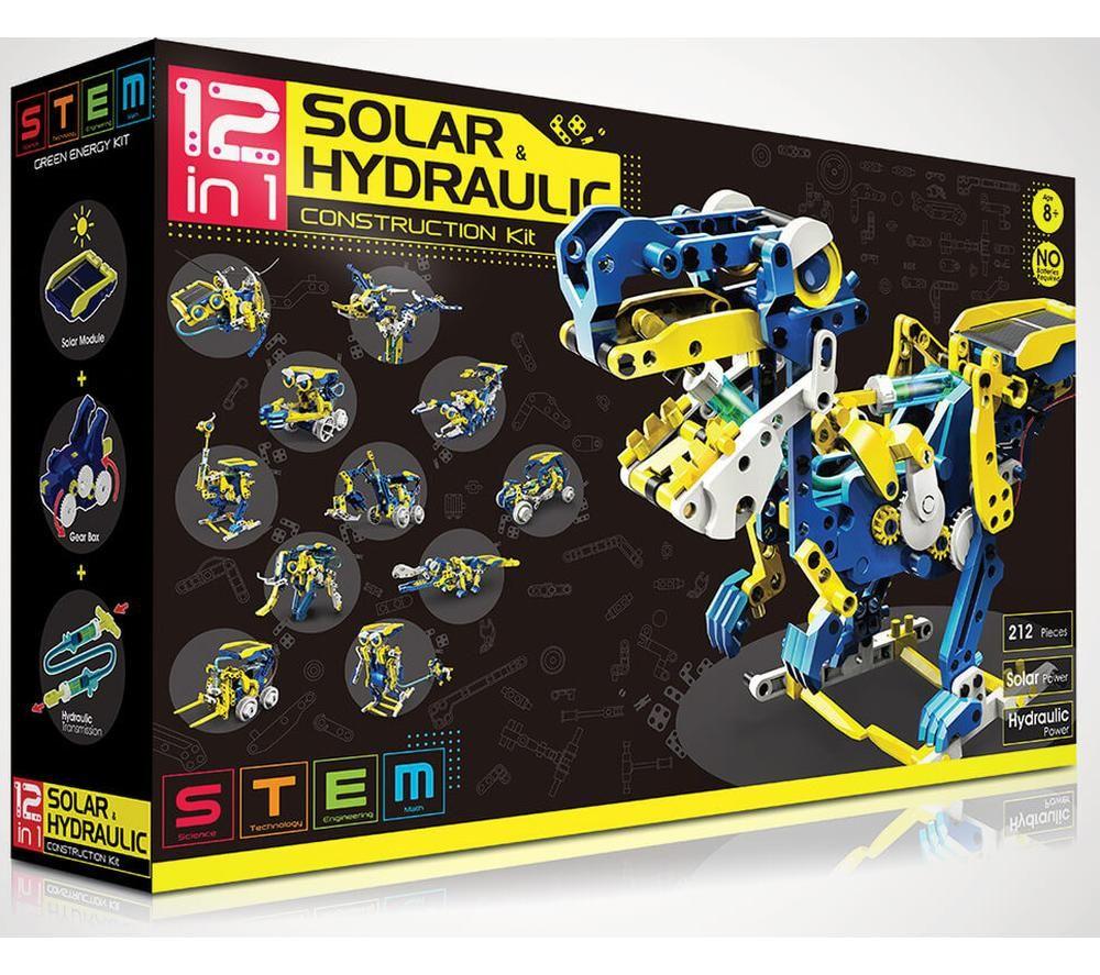 MENKIND Innovative 12-in-1 Solar Hydraulic Construction Kit image number 10 of 10