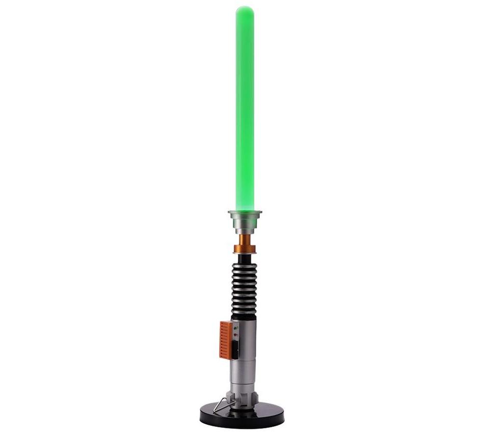 MENKIND Star Wars Luke Skywalker Lightsaber Table Lamp - Green
