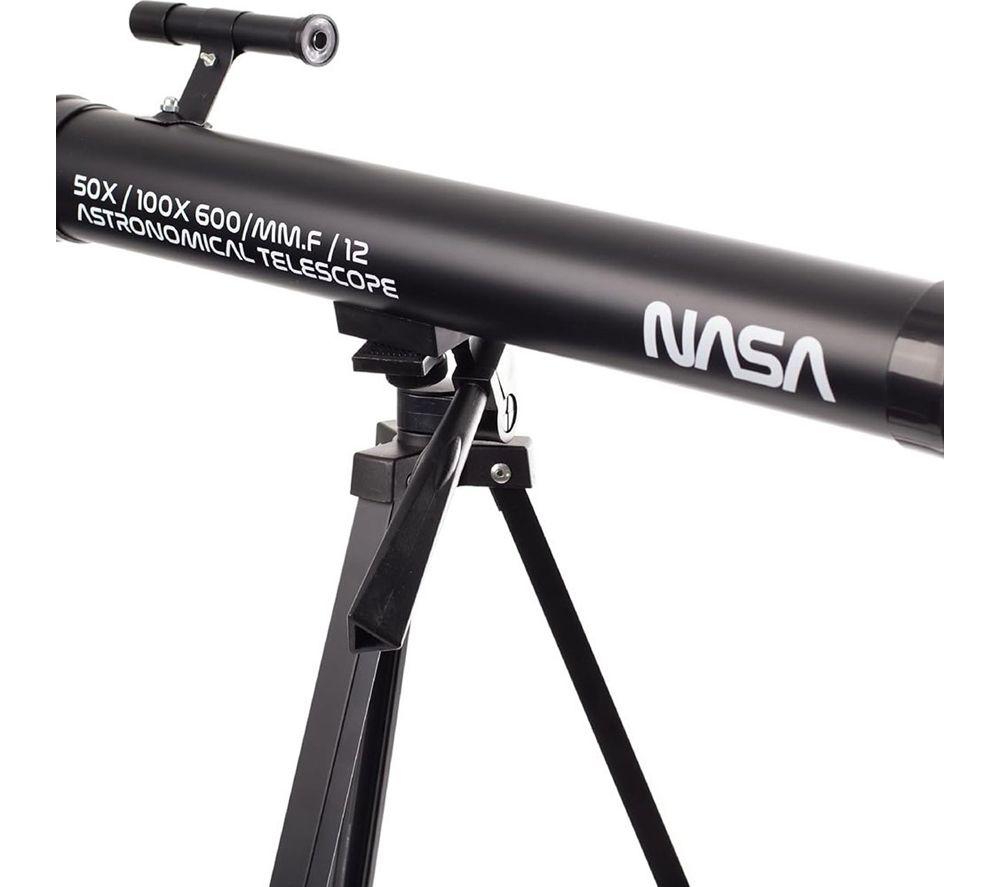 MENKIND Nasa Telescope 3 Refractor Telescope - Black image number 4 of 5