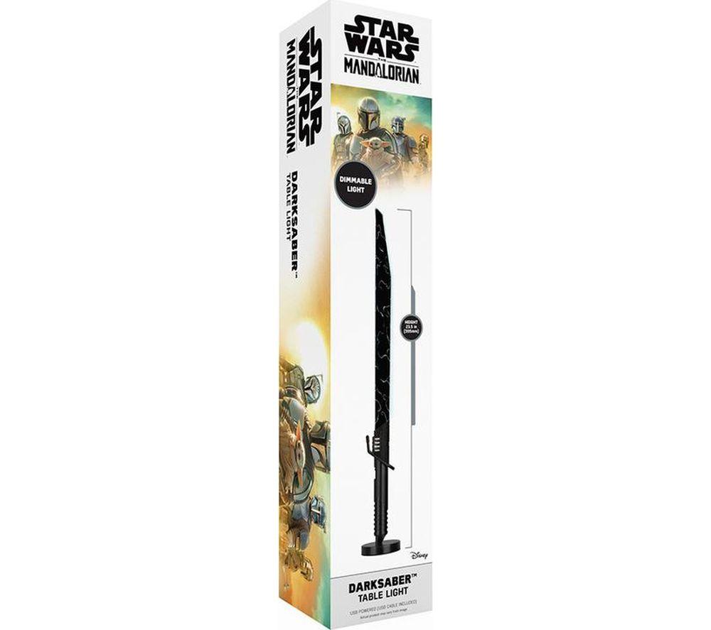 MENKIND Mandalorian Dark Saber USB Desk Lamp image number 5 of 7
