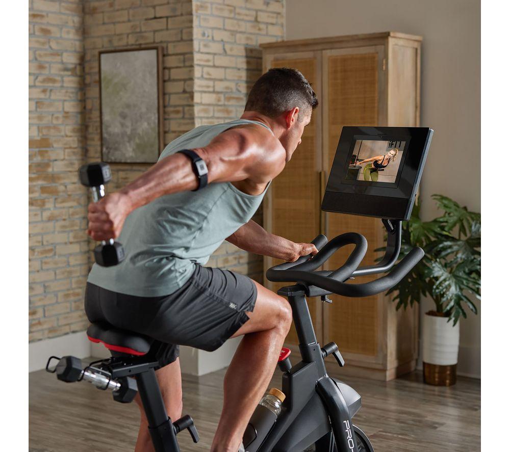 PROFORM Carbon Pro 10 Studio Smart Bluetooth Exercise Bike - Black image number 4 of 8
