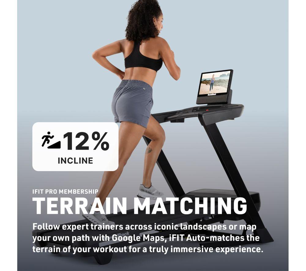 NORDICTRACK T Series 16 Smart Bluetooth Treadmill - Black image number 6 of 10