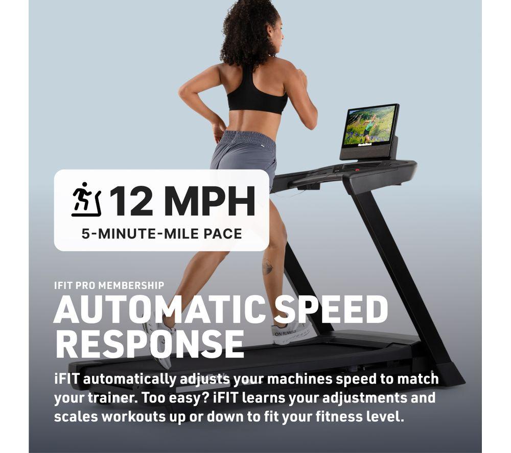 NORDICTRACK T Series 16 Smart Bluetooth Treadmill - Black image number 7 of 10