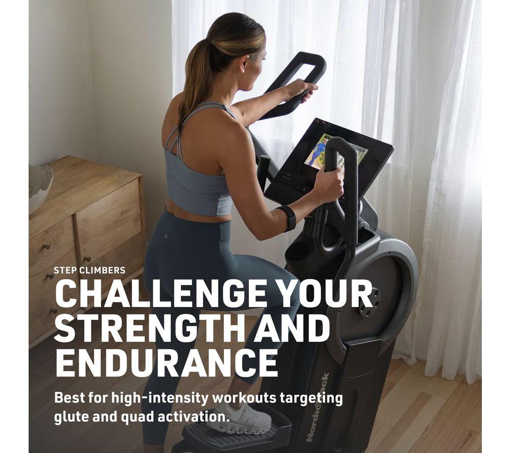 NORDICTRACK Step Climber Smart Bluetooth Elliptical Machine - Black image number 5 of 10