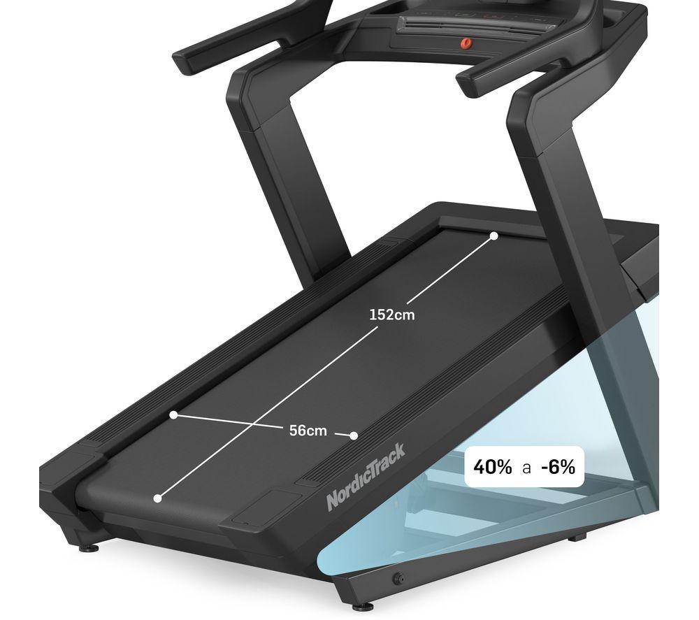 NORDICTRACK X 16 Smart Bluetooth Incline Treadmill - Black image number 3 of 10