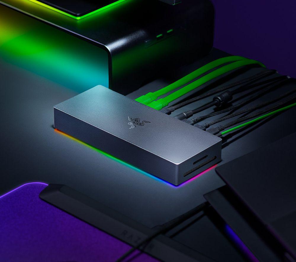 RAZER Chroma 11‑Port Thunderbolt 5 Docking Station - Black image number 5 of 7