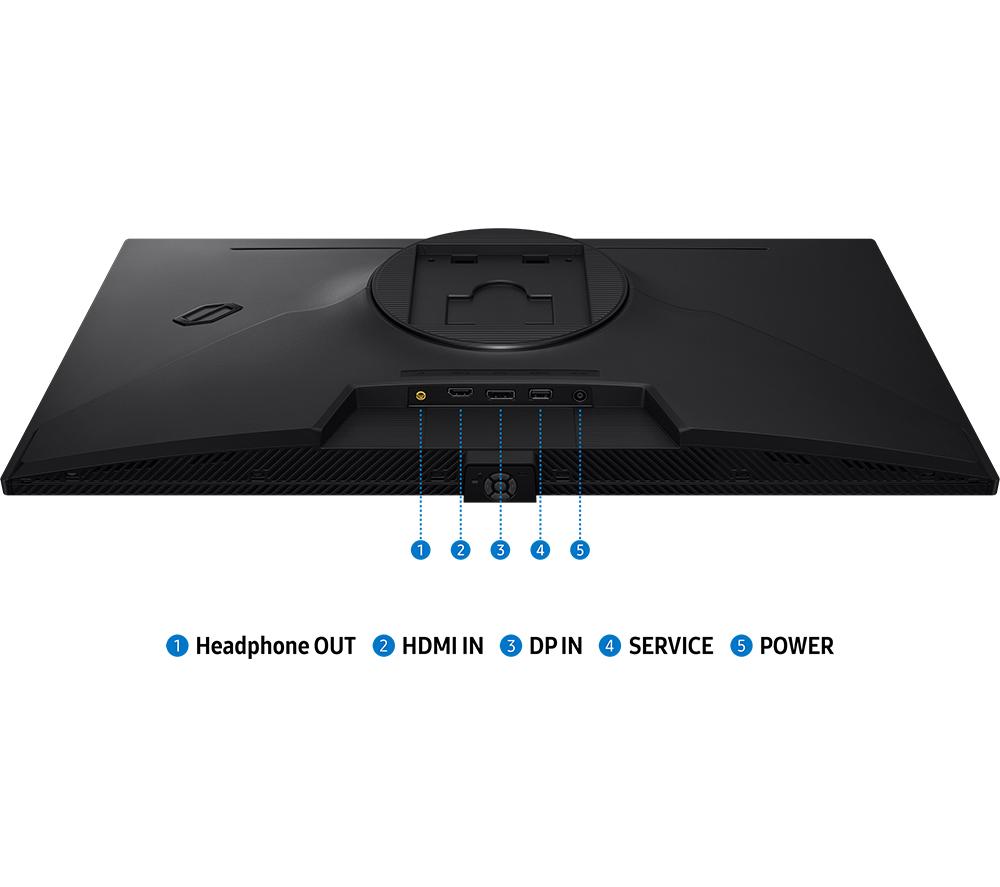 SAMSUNG Odyssey G6 LS27HG612SUXXU Quad HD 27" OLED Gaming Monitor - Black image number 16 of 16