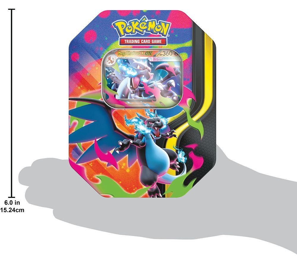 POKEMON TCG Mega Charizard ex Tin image number 3 of 5