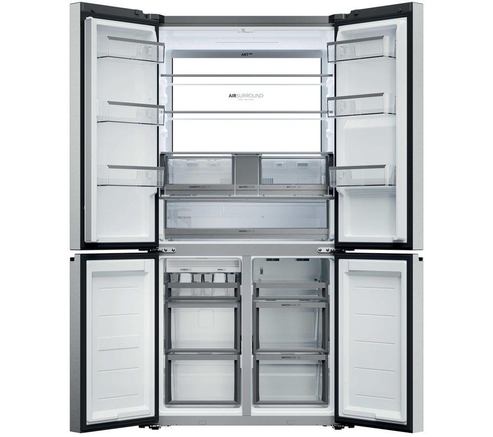 HAIER Cube 90 Series 7 HCW79F19EHSB American-Style Smart Fridge Freezer - Iconic Black image number 2 of 17