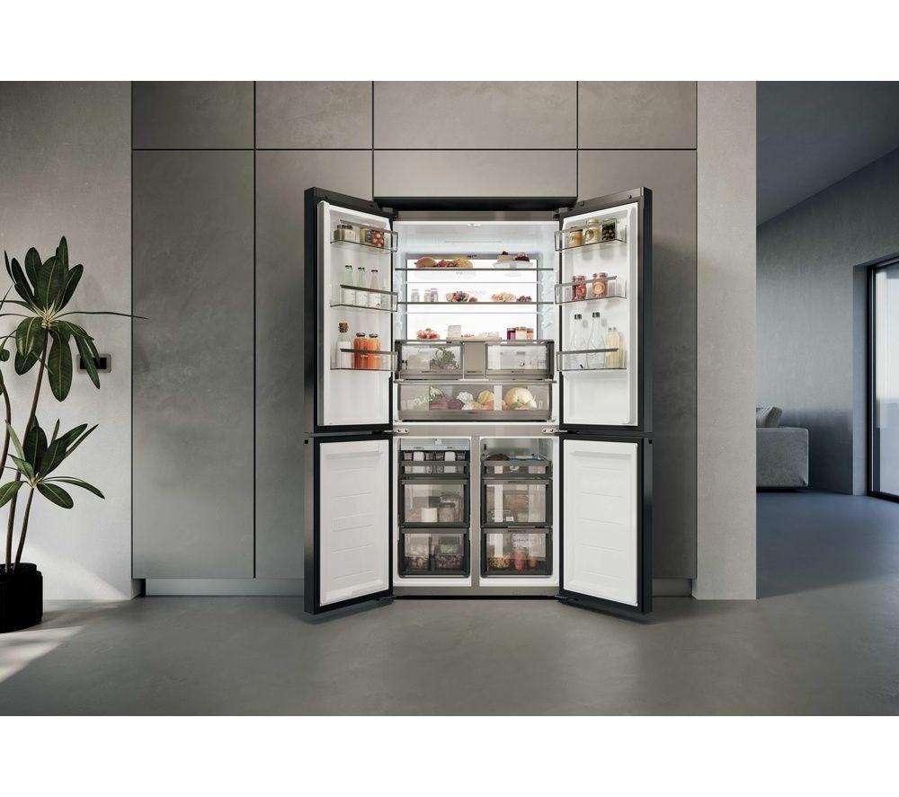 HAIER Cube 90 Series 7 HCW79F19EHSB American-Style Smart Fridge Freezer - Iconic Black image number 15 of 17