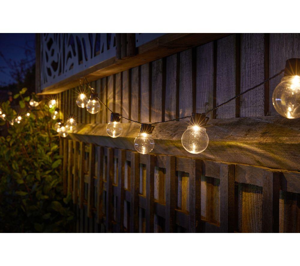 SMART GARDEN GloBulb Solar String Lights - Warm White, Set of 20 image number 3 of 3