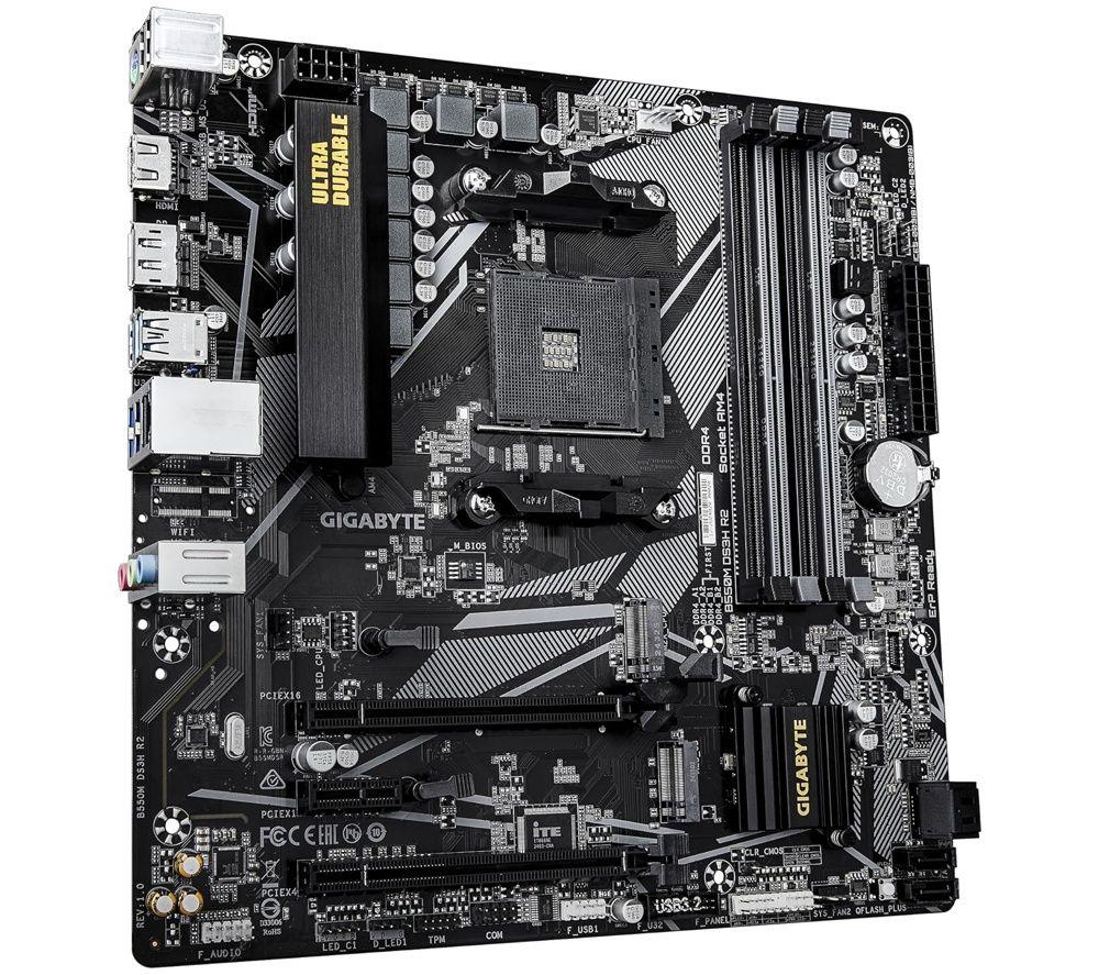 GIGABYTE DS3H R2 B550M AM4 Motherboard image number 3 of 3