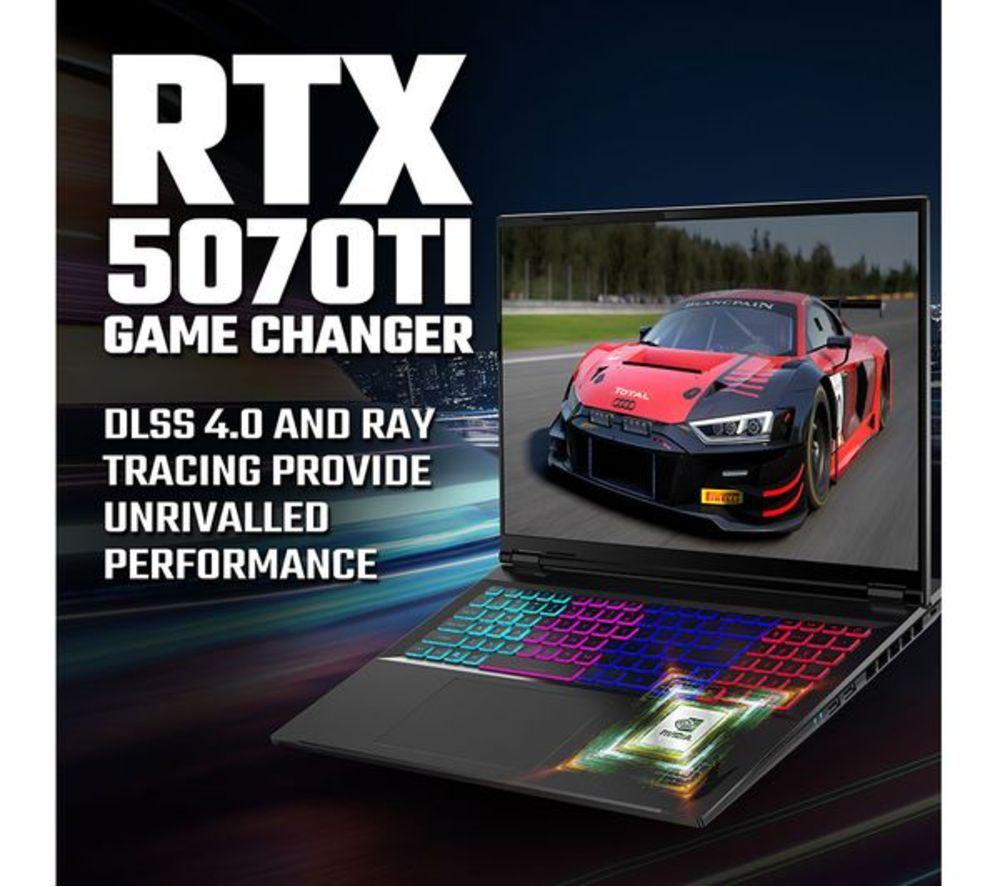 ACER Nitro 18 AI 18" Refurbished Gaming Laptop - AMD Ryzen AI 9, RTX 5070 Ti, 1 TB SSD (Very Good Condition) image number 3 of 8