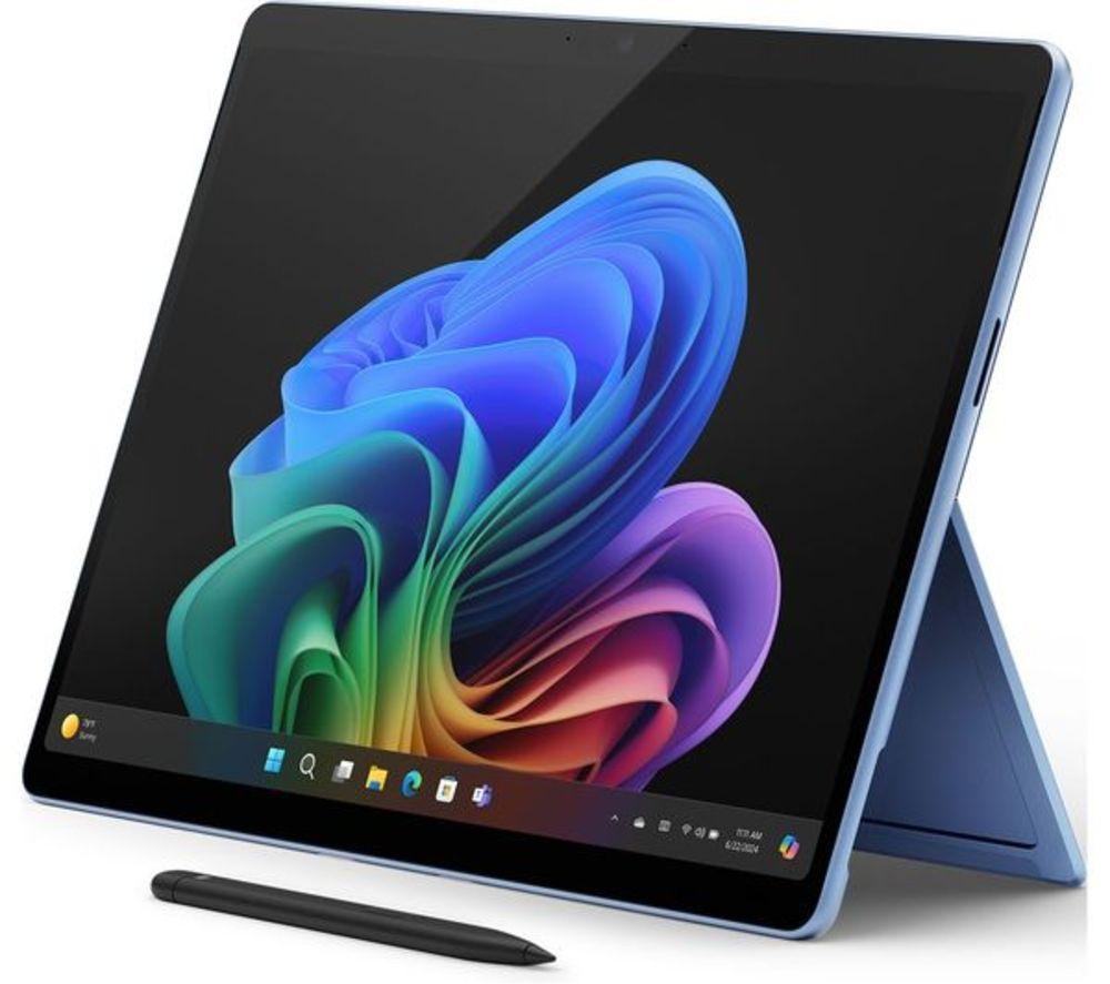 MICROSOFT 13" Refurbished Surface Pro OLED, Copilot+ PC - Snapdragon X Elite, 512 GB SSD, Sapphire (Excellent Condition) image number 4 of 9