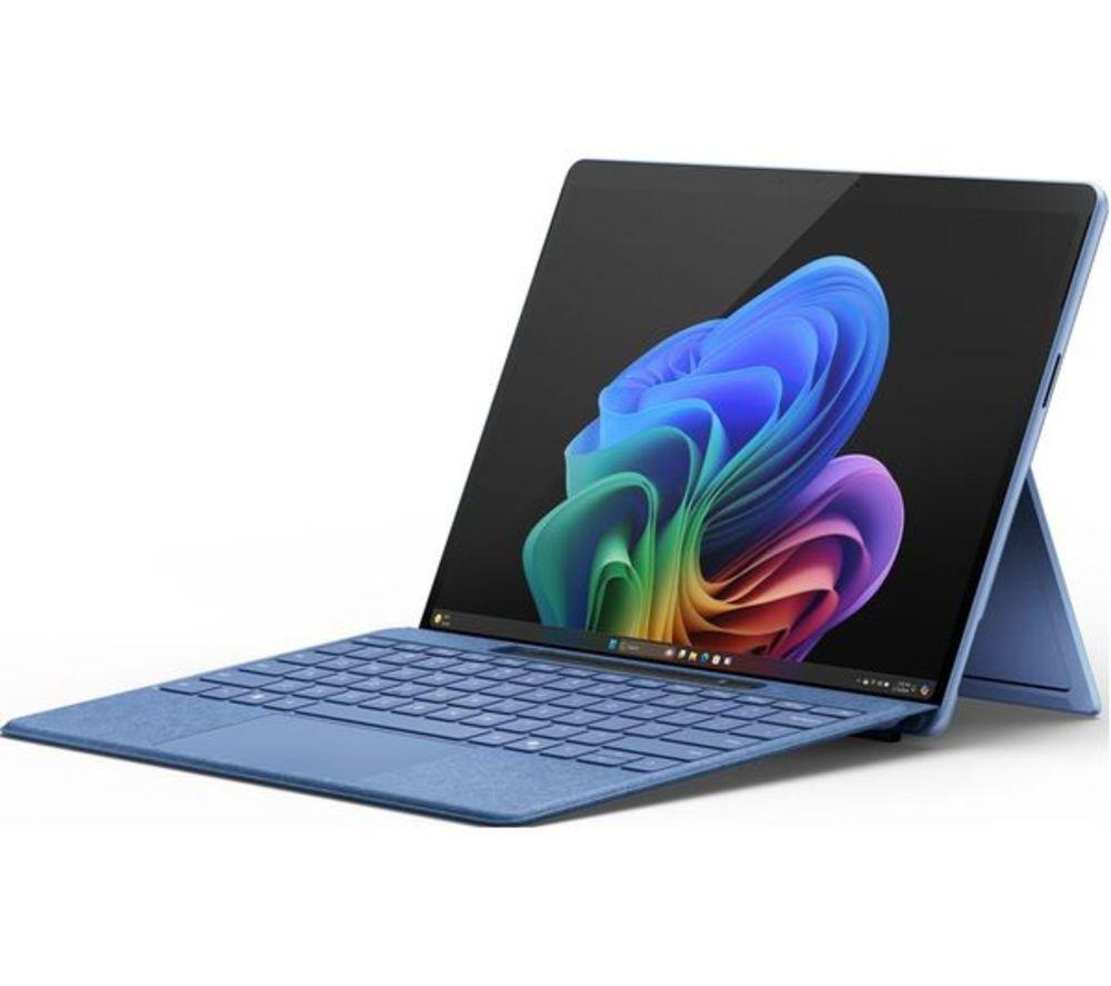 MICROSOFT 13" Refurbished Surface Pro OLED, Copilot+ PC - Snapdragon X Elite, 512 GB SSD, Sapphire (Excellent Condition) image number 5 of 9