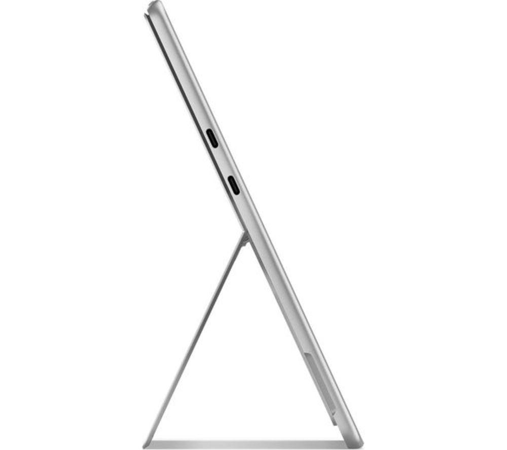 MICROSOFT 13" Refurbished Surface Pro, Copilot+ PC - Snapdragon X Plus, 256 GB SSD, Platinum (Excellent Condition) image number 5 of 6