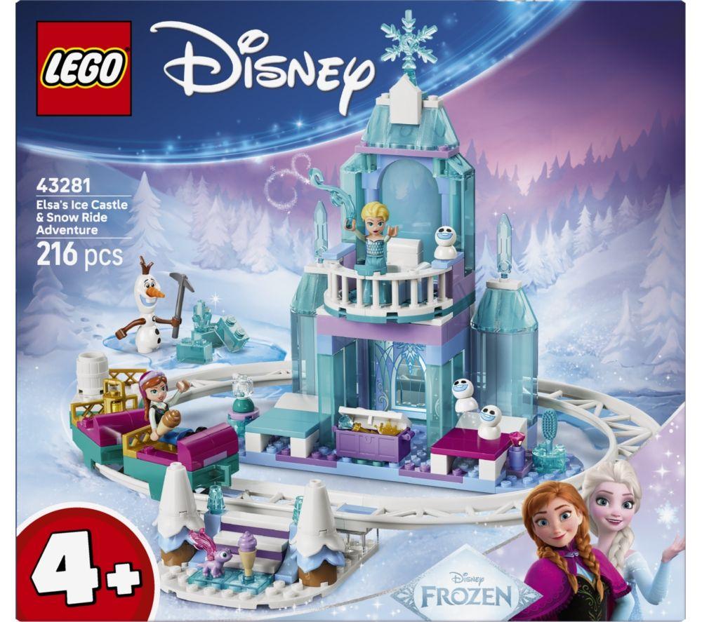 LEGO Disney Frozen 43281 Elsa's Ice Castle & Snow Ride Adventure Set image number 5 of 5