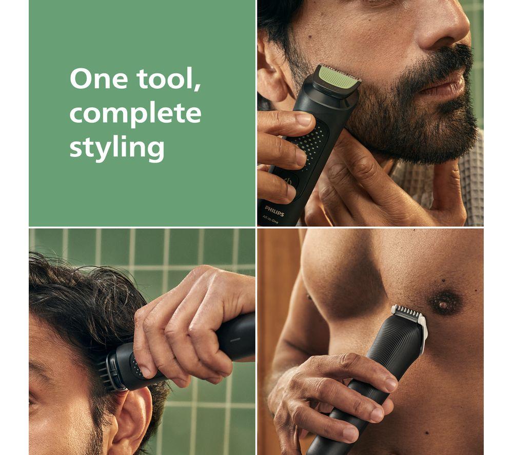 PHILIPS Series 3000 9-in-1 MG3945/15 Multi Grooming Trimmer - Black & Silver image number 3 of 5