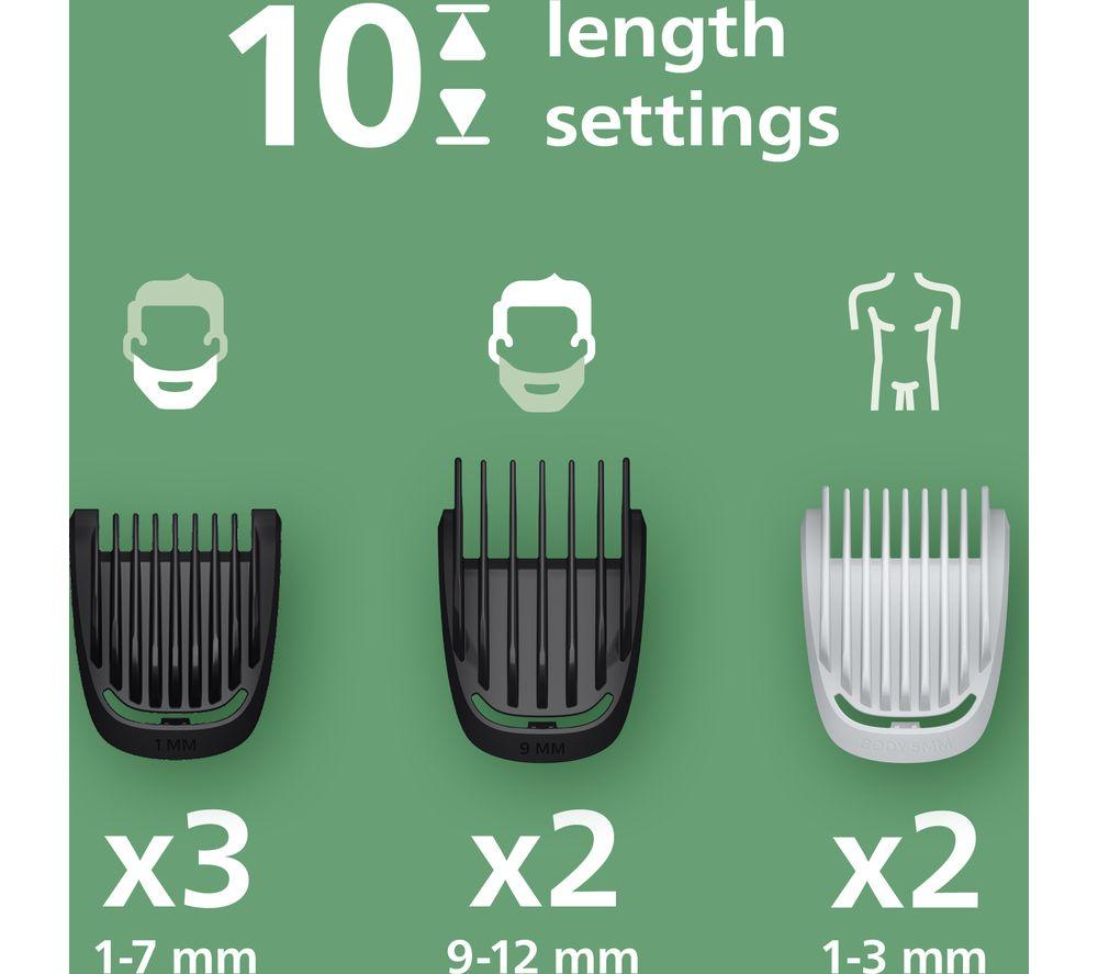 PHILIPS Series 3000 9-in-1 MG3945/15 Multi Grooming Trimmer - Black & Silver image number 4 of 5