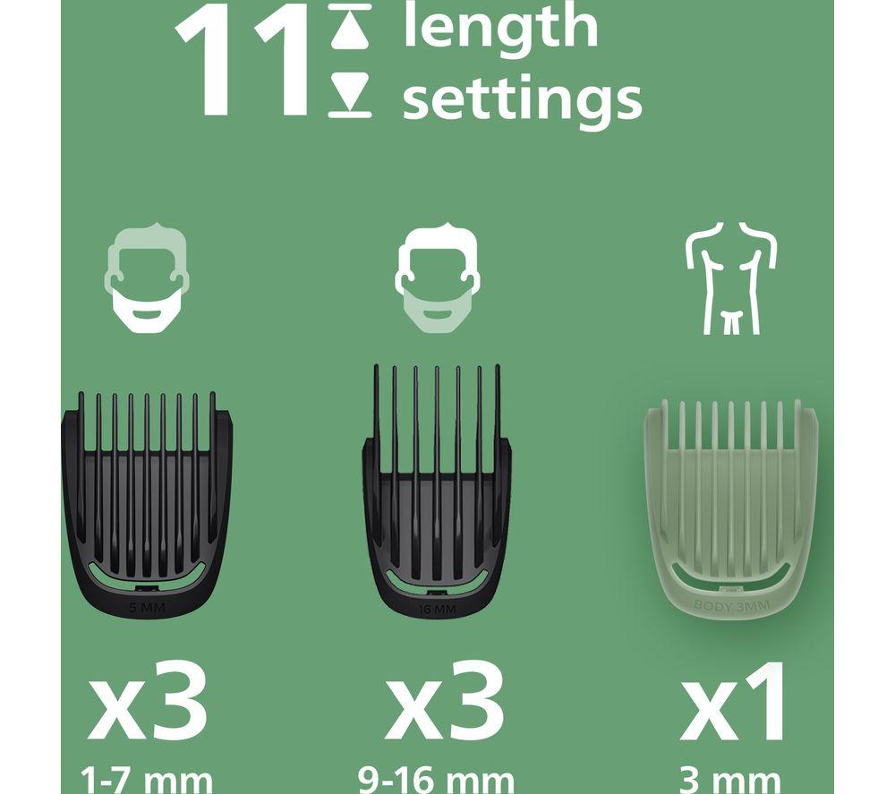 PHILIPS Series 5000 10-in-1 MG5921/15 Wet & Dry Multi Grooming Trimmer - Black & Silver image number 2 of 4