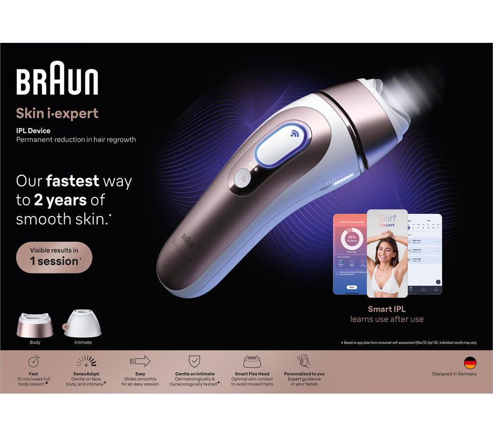 BRAUN Skin i&middot;expert PL7211 IPL Hair Removal System - White image number 10 of 11