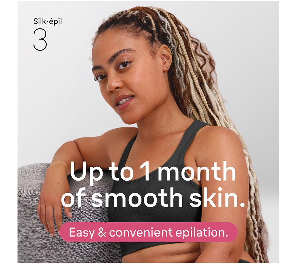BRAUN Silk‑&eacute;pil Series 3 3‑202 Epilator - Pink image number 2 of 9