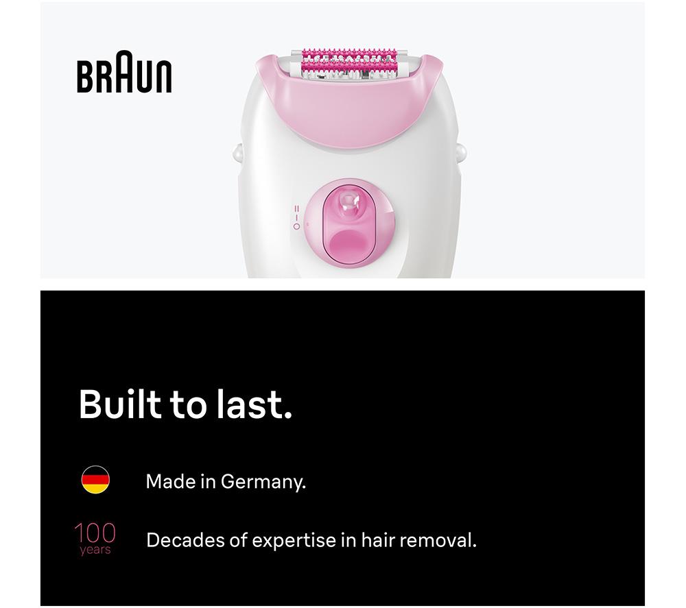 BRAUN Silk‑&eacute;pil Series 3 3‑202 Epilator - Pink image number 7 of 9
