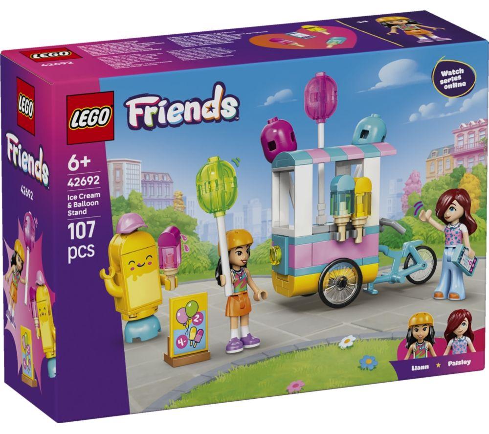 LEGO Friends 42692 Ice Cream & Balloon Stand Set image number 2 of 5