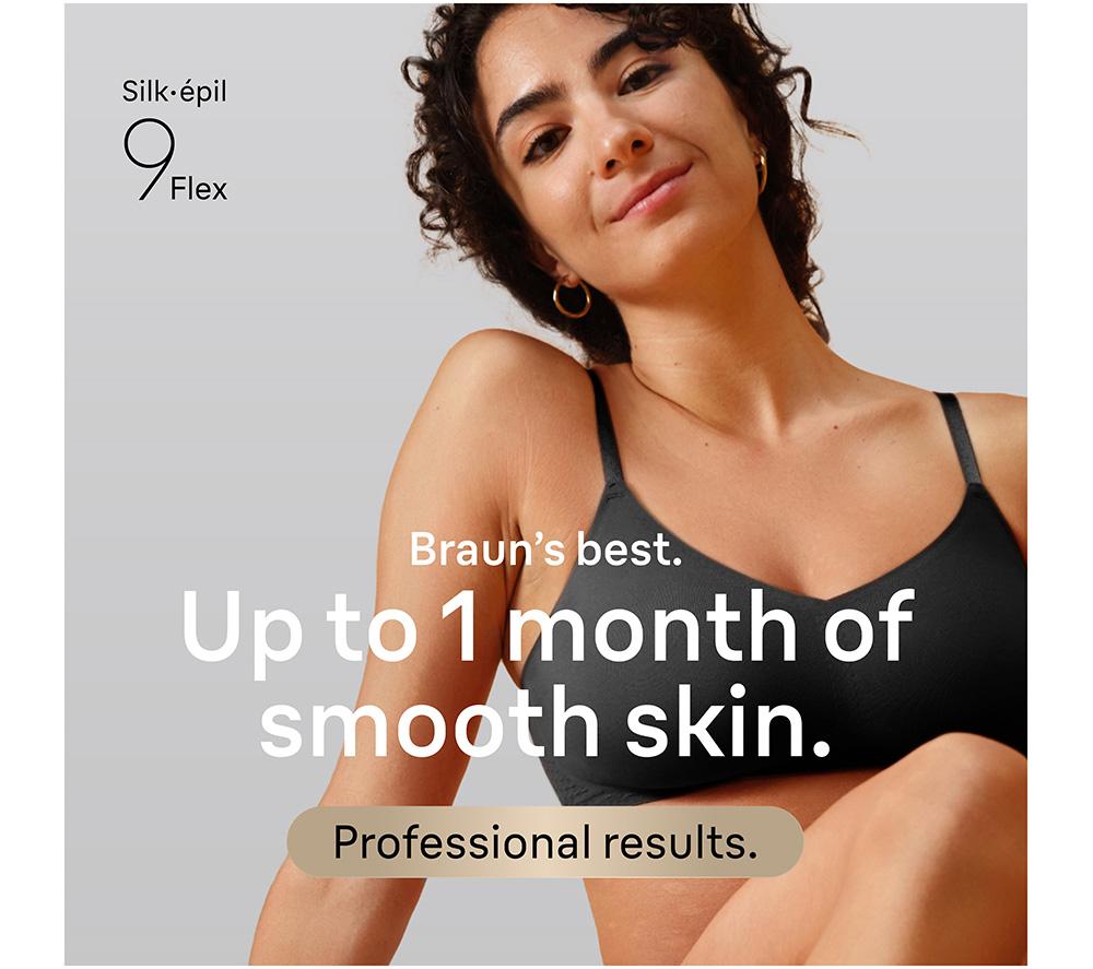 BRAUN Silk-&eacute;pil 9 Flex 9 3D SE9-060 Wet & Dry Epilator - Gold image number 2 of 7