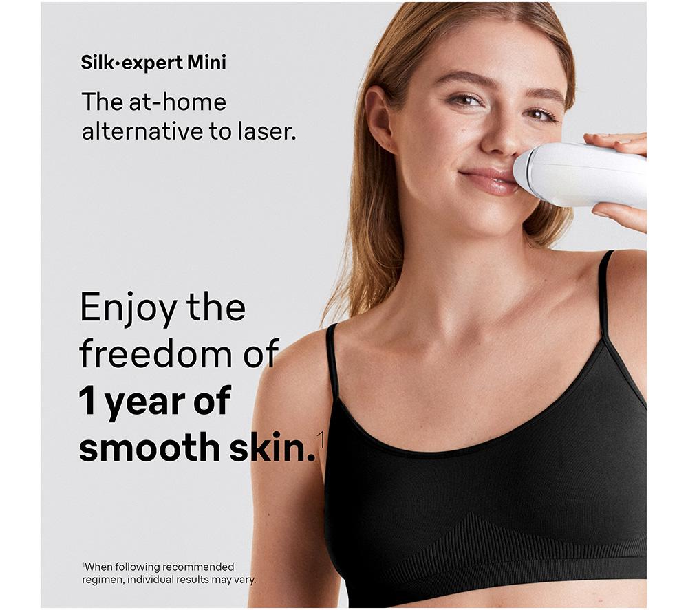 BRAUN  Silk-expert Mini PL1114 IPL Hair Removal System - White image number 2 of 8