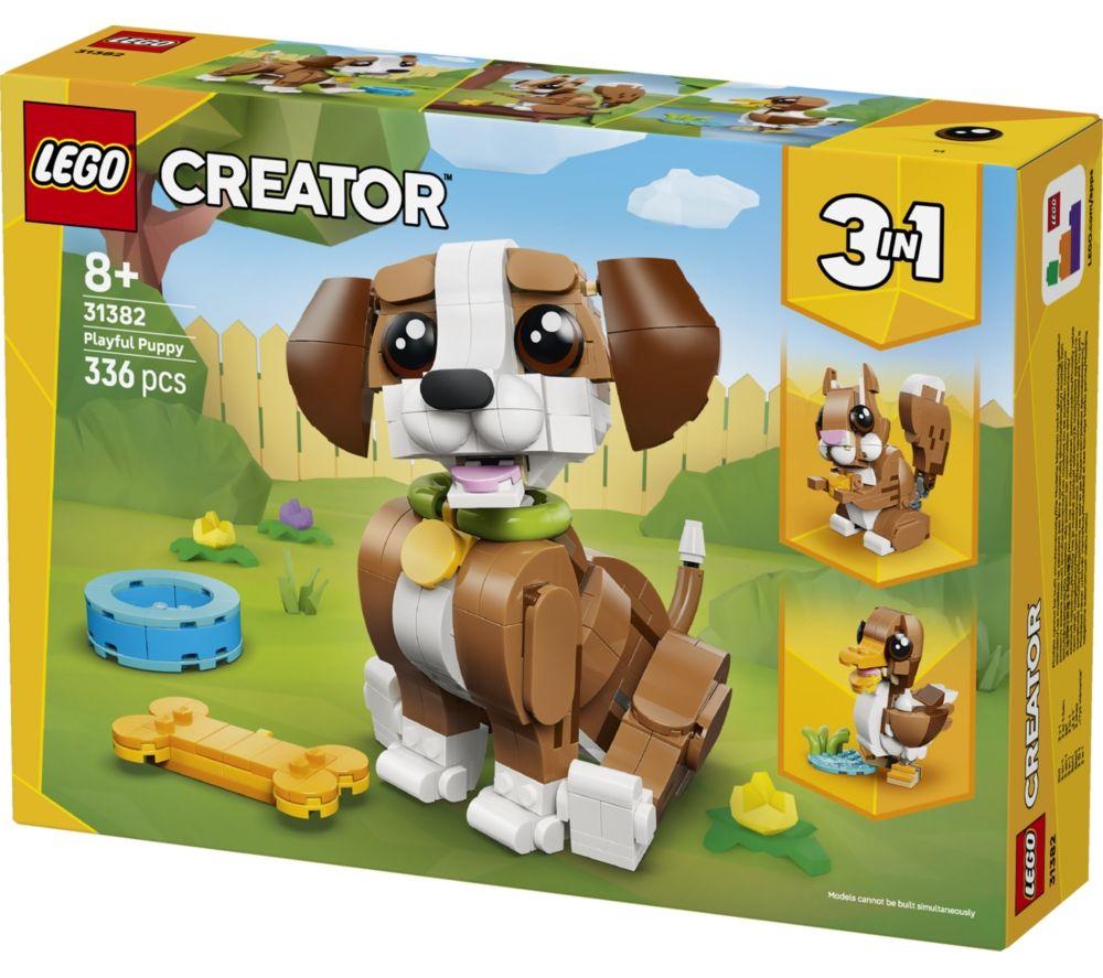 LEGO Creator 31382 3-in-1 Cute Animals: Playful Puppy Dog Set image number 4 of 4