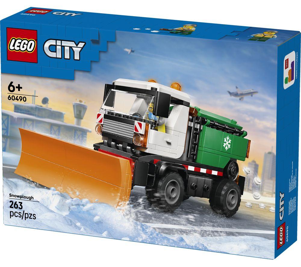 LEGO City 60490 Snowplough Truck Set image number 4 of 5