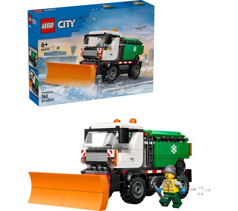 LEGO City 60490 Snowplough Truck Set image number 5 of 5