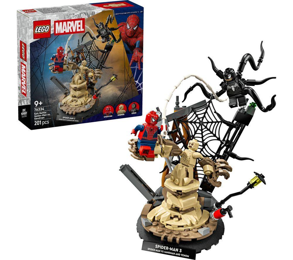 LEGO Marvel 76334 Epic Battle: Spider-Man vs. Sandman Set image number 2 of 2