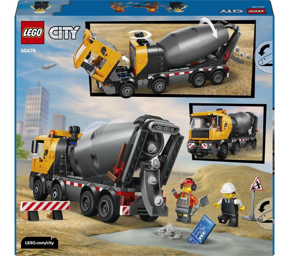LEGO City 60478 Cement Mixer Set image number 3 of 3