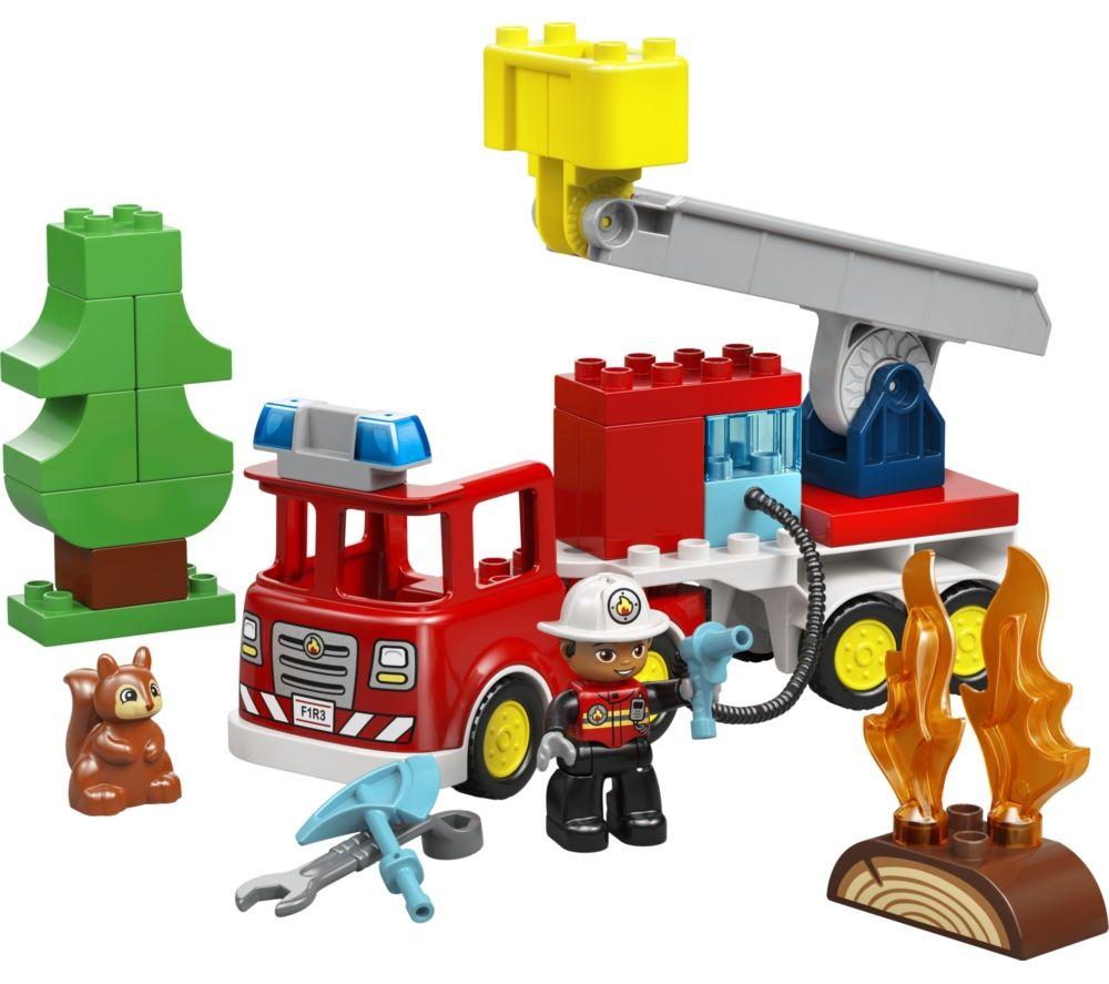LEGO Duplo 10473 Fire Truck with Hose and Firefighter Set image number 3 of 5