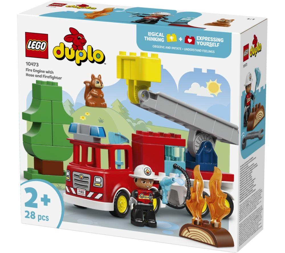 LEGO Duplo 10473 Fire Truck with Hose and Firefighter Set image number 5 of 5