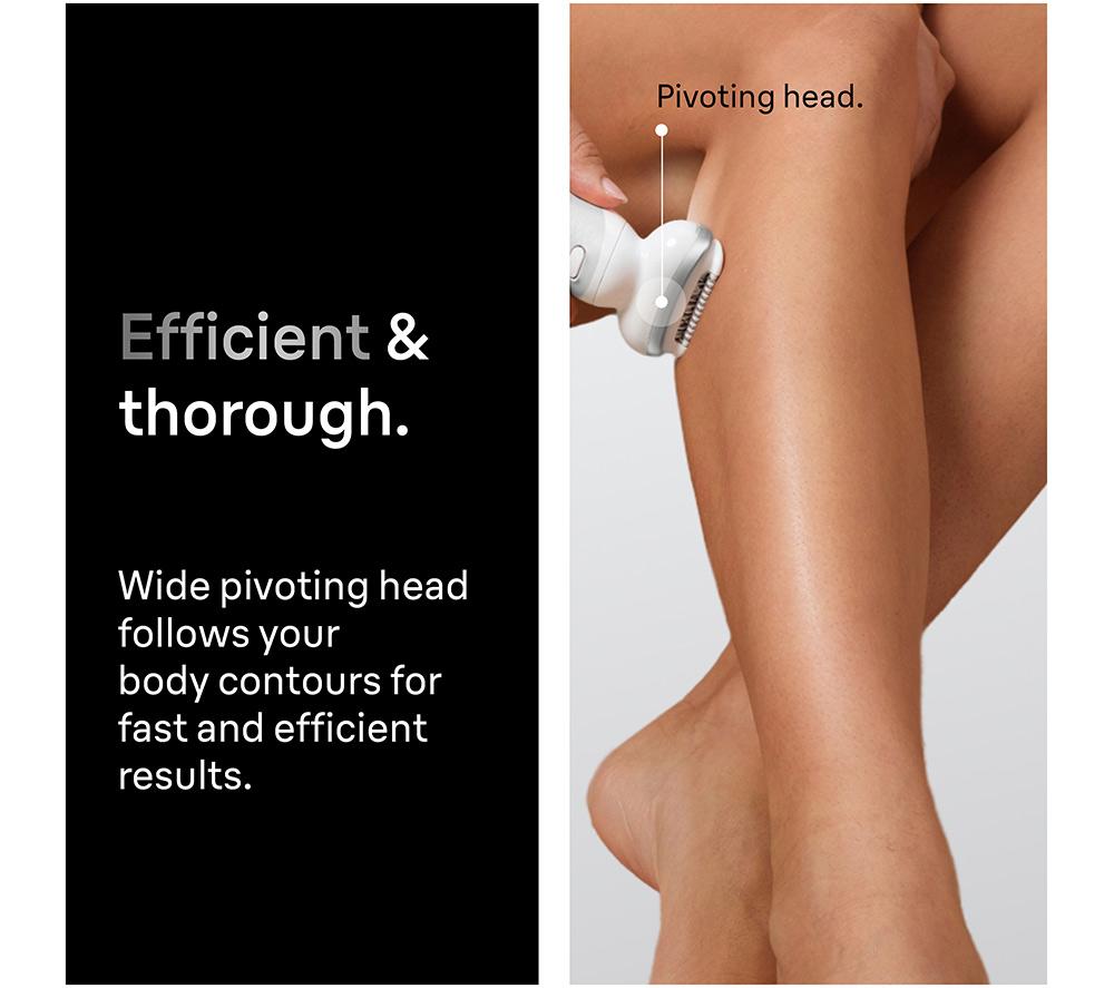 BRAUN Silk-&eacute;pil 9 Flex 9 3D SE9-030 Wet & Dry Epilator - Silver image number 3 of 7